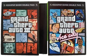 Grand Theft Auto Double Pack Xbox Video Game ROCKSTAR - Picture 1 of 6