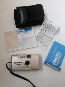 TESTED lomo vintage Olympus go 100 35mm Film Camera point shoot go100 lomography - Picture 1 of 14