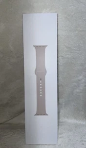 NEW SEALED APPLE WATCH SPORT BAND WATCHBAND, STARLIGHT, BONE, 41MM, S/M, Ladies - Picture 1 of 7