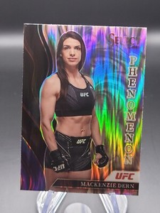 2022 Panini Select UFC Mackenzie Dern Phenomenon Flash Prizm #26