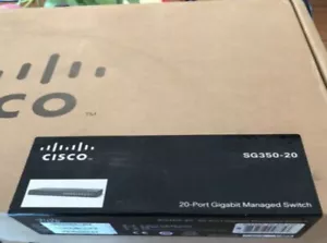 Cisco SG350-20 20-port Gigabit Ethernet Managed Switch with 4x SFP - Picture 1 of 1