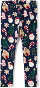 NWT Gymboree Holiday Express Cozy Leggings Girl's Size 7 - Picture 1 of 2
