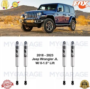 Fox Shocks 2.0 IFP Front & Rear Set Fits 18-23 Jeep Wrangler JL w/ 0-1.5" Lift - Picture 1 of 12