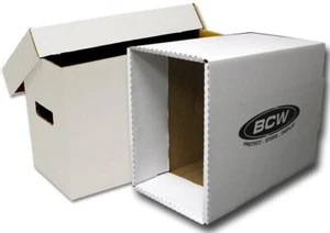 Cubo de cómics corto BCW + CASA DE CARTÓN con soporte interior CASA CORTA-CORTA - Imagen 1 de 12