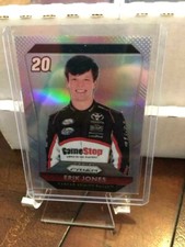 2016 PANINI PRIZM RACING ERIK JONES SILVER PRIZM ROOKIE CARD RC GAME STOP RACING