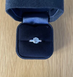 Diamond Engagement Ring- 1.05 CT Lab grown (Size I) - Picture 1 of 9