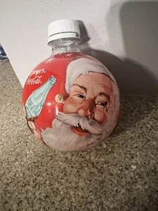 Botella bola de Navidad Coca Cola Holiday 2009 Coca-Cola Santa Claus redonda vacía limpia - Imagen 1 de 2
