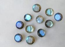 Lot of 6x6mm Round Faceted Cut Natural Blue Flash Labradorite Loose Gemstone