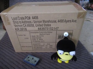 Furry Little Nibbler Futurama Case of 4 Flocked Vinyl Figure 7" New Kidrobot NIB - Picture 1 of 12