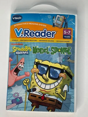 VTech V Reader Software Nickelodeon's SpongeBob SquarePants Model Sponge Sealed - Image 1 of 4