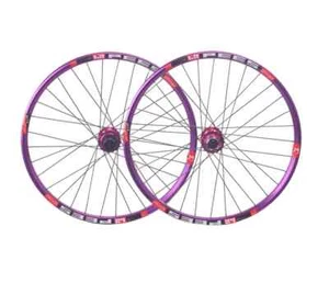 24inch 120 Rings Mountain Bike Wheelset 6 Bolt Disc Brake 32Holes Clincher - Picture 1 of 10