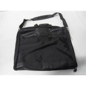 KLEIDERSTÄNDER RITTERTASCHE AUS STOFF UND LEDER SCHWARZ - Bild 1 von 1