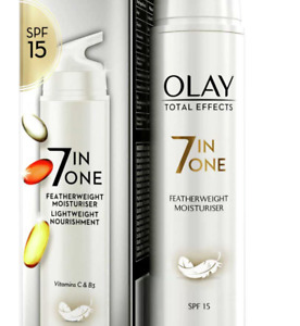 Olay Total Effects 7 in One Featherweight Moisturiser with SPF15, 50ml