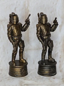 2002 Star Wars Attack of the Clones Chess 2 Replacement Piece Knight Jango Fett - Picture 1 of 6
