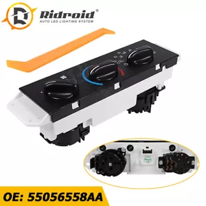 AC Heater Climate Control Unit Switch For 2005-2006 Jeep Wrangler 55056558AA - Picture 1 of 12