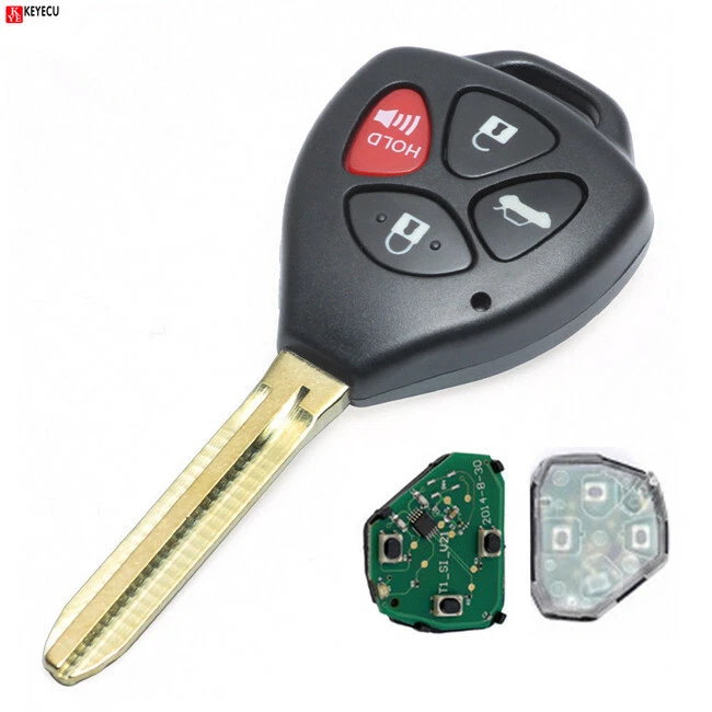 4 Button Remote key for Toyota Camry 2007 -2010 Entry Transmitter FCC:HYQ12BBY Foto 1 de 1