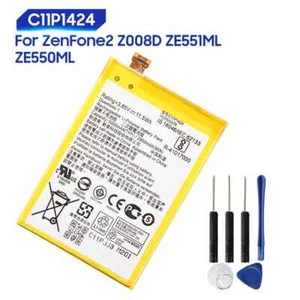 Batería Original Teléfono C11P1424 Para ASUS ZenFone2 ZE551ML ZE550ML Z00ADB Z00AD - Imagen 1 de 6