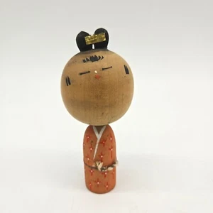 13cm Vintage Japanese Creative KOKESHI Doll by TAKAHASHI HASHIME KOE590 - Picture 1 of 15