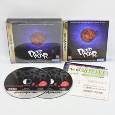 Deep Fear Sur Sega Saturn - Jeu Vidéo D'horreur/survie - Très Bon état