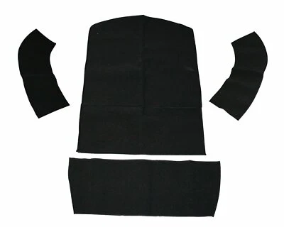 Kit de 4 alfombras de pozo trasero EMPI para VW Super Beetle convertible 1973-1979 - 3998 Foto 1 de 2