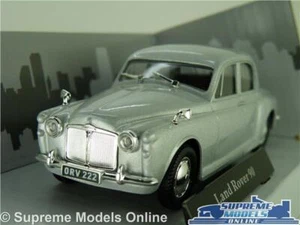 ROVER P4 MODEL CAR SILVER SALOON 1:43 SCALE CARARAMA 60 90 AUNTIE K8 - Picture 1 of 4