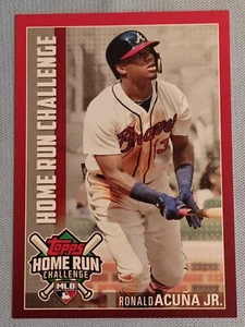 2019 Topps Home Run Challenge Ronald Acuna Jr. #HRC-16 2nd Yr🔥📈 Unused Expired - Picture 1 of 2