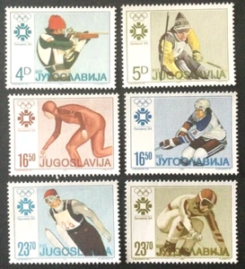 1984 Sarajevo Olympics Stamps MNH - Picture 1 of 1