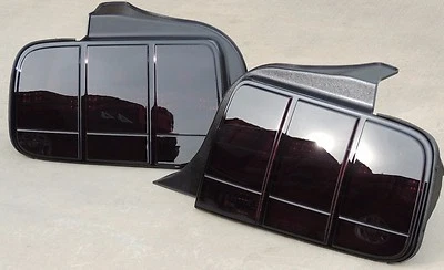 05-09 Mustang Smoked Tail lights OE Ford Tinted Black Factory Non Led CUSTOM! - Image 1 of 4