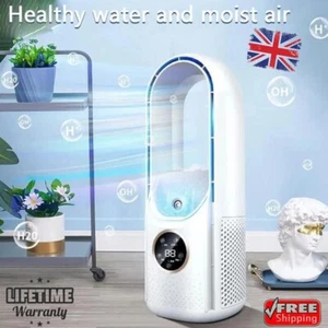 3 in 1 Portable Fan Air Conditioner Household Small Air Cooler LED Night Lights - Picture 1 of 26