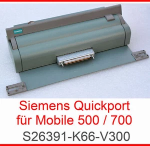 REPLICADOR DE PUERTOS SIEMENS MOBIL 500 700 QUICKPORT S S26391-K66-V300 USB - Imagen 1 de 1