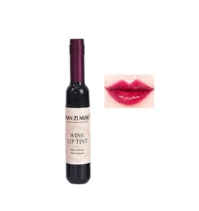 Merlot Burgundy Wine Bottle Shape Lip Glosss - Picture 1 of 6