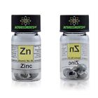 Zinc metal element 30 sample 5 grams pellets 99.95% pure in labeled glass vial