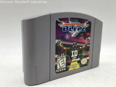 SOMENTE CARTUCHO de videogame NFL Blitz para Nintendo 64 (N64) | Não testado - Imagem 1 de 4