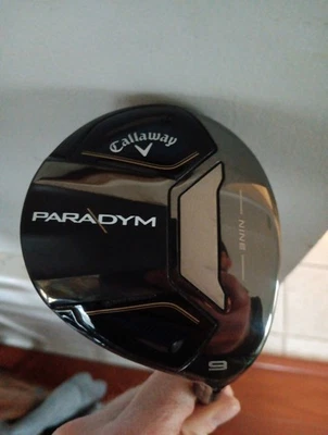 Callaway Paradym 24* 9-madera con Hzrdus RDX negro 6,0 rígido 70 g y agarre nuevo. ¡COMO NUEVO! Foto 1 de 4