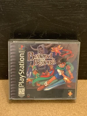 Beyond the Beyond Sony PlayStation 1, 1996 No Manual Tested Clean Disc - Image 1 of 4