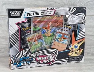 Pokemon - Black Bolt & White Flare Unova Victini Illustration Collection In Hand - Bild 1 von 2