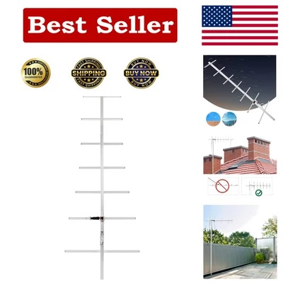 Прочная 7-элементная направленная антенна Yagi — 450 г легкая, легко собирается - Изображение 1 из 4