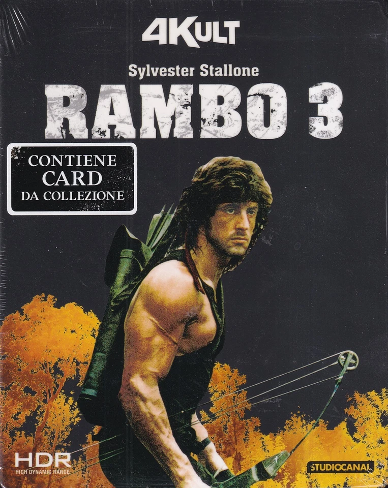Rambo 3 (blu-ray 4k Blu-ray) Eagle Pictures