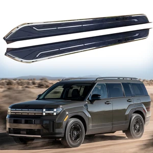 2Pcs Running Boards Side Steps Nerf Pedals Bar Fits For Hyundai Santa Fe 2024+ - Picture 1 of 6