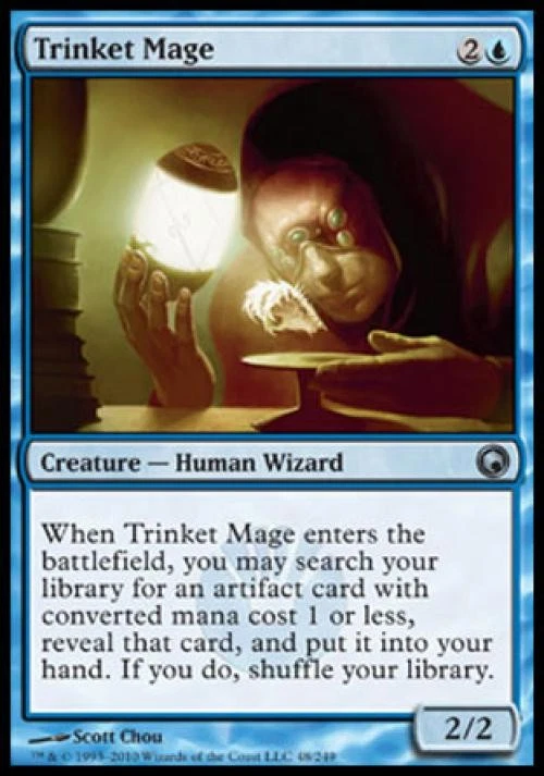 Trinket Mage -Foil Light Play MTG Scars of Mirrodin - Image 1 of 1