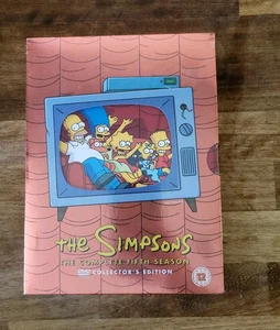 Die Simpsons DVD Komplett Staffel 5 DVD 5. Fünfte Serie Fünf Brandneu Versiegelt - Bild 1 von 5