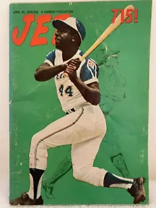 Extremely Rare Vintage Jet Magazine Hank Aaron 715! Home Runs April 25 1974 - Picture 1 of 12