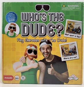 Who's The Dude Charades Spiel enthält lebensgroße aufblasbare Dude VERSIEGELT Lebowski - Bild 1 von 8