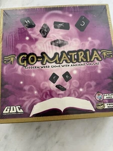 Go-Matria Modern Word Game With Ancient Values - New / Sealed - Picture 1 of 2