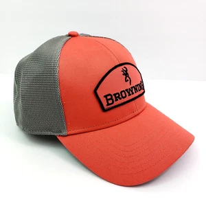 Browning Emblem Koralle Herren Einheitsgröße Netzrücken Druckknopflasche Kappe Mütze 308567511 - Bild 1 von 11