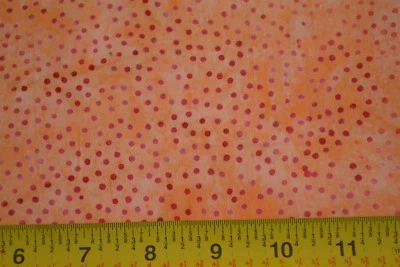 Batik de algodón rojo y naranja de 1/2 yarda, Kaufman/Elementals/Lunn Studios, M8782 Foto 1 de 4