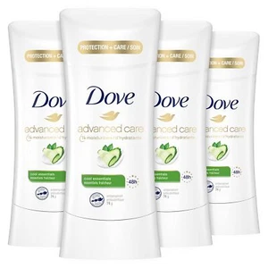 Dove Advanced Care Antiperspirant Cool Essentials 4 Count Deodorant for Women - Picture 1 of 9