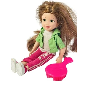 TY LI'L ONES LIL ONES TRENDY TAYLOR Toy Doll With Pink Brush Mini Toy - Picture 1 of 10