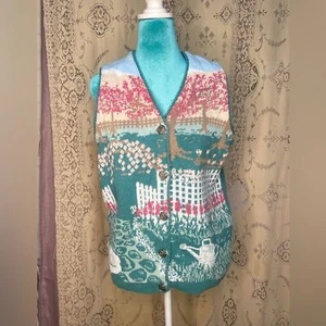 Northern Reflections: chaleco cottagecore vintage - Imagen 1 de 6