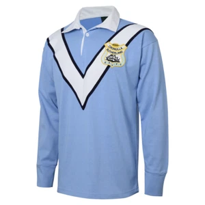 CRONULLA SHARKS 1967 NRL TEAM FOUNDATION RETRO HERITAGE REPLICA MENS JERSEY - Bild 1 von 2